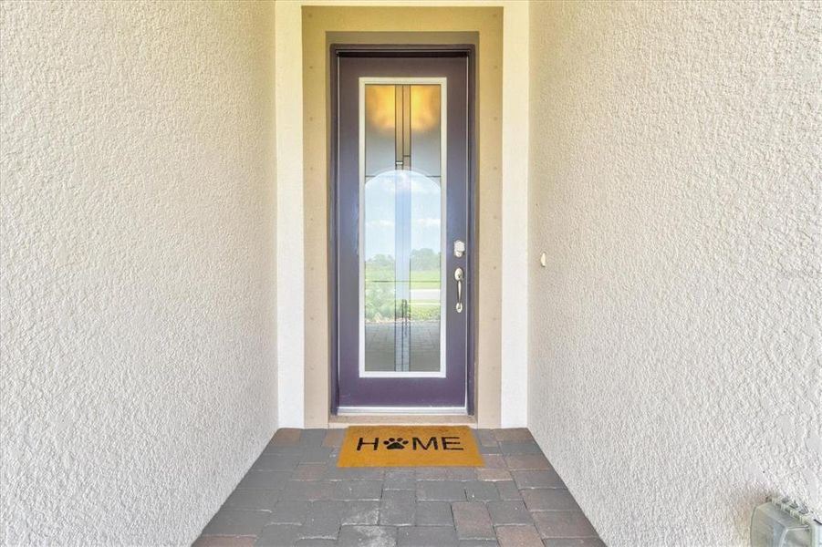 Exterior details and patio area of a home in Crosswind Ranch, Parrish (Image 37).