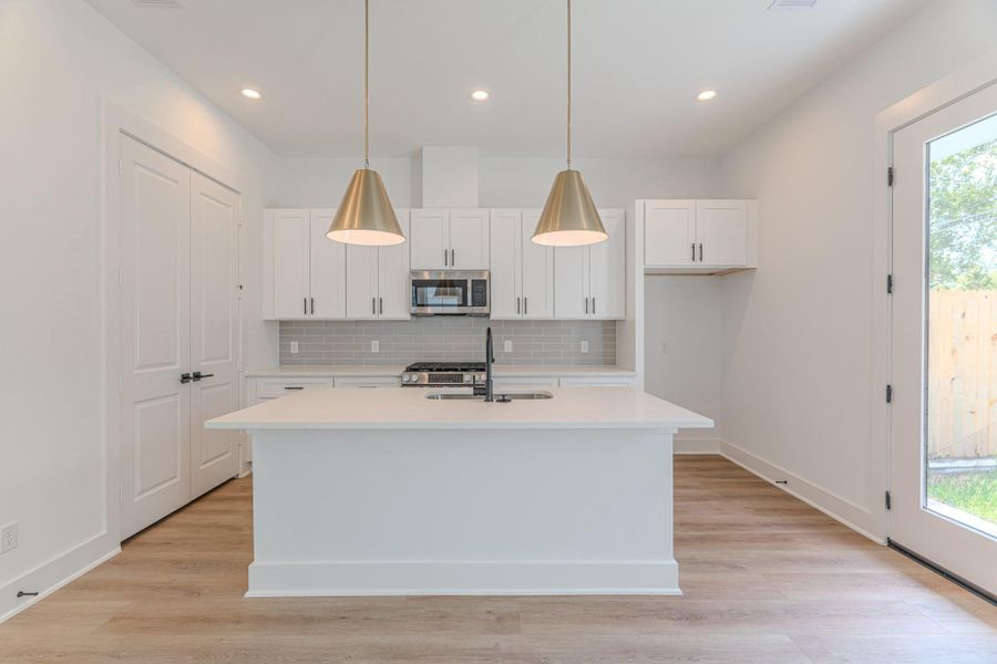 Furnished interior view inside a new home in , Houston (Image 15). Furnished interior view inside a new home in , Houston (Image 15).