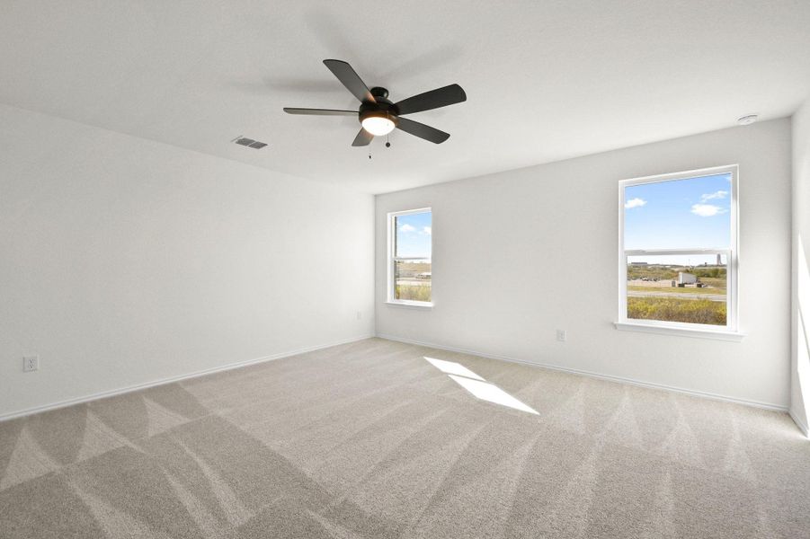 Spacious, unfurnished interior of a new home in Stoney Chase, Del Valle (Image 31). Spacious, unfurnished interior of a new home in Stoney Chase, Del Valle (Image 31).