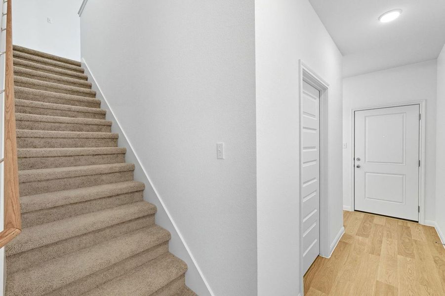Spacious, unfurnished interior of a new home in Trinity Ranch, Elgin (Image 25). Spacious, unfurnished interior of a new home in Trinity Ranch, Elgin (Image 25).