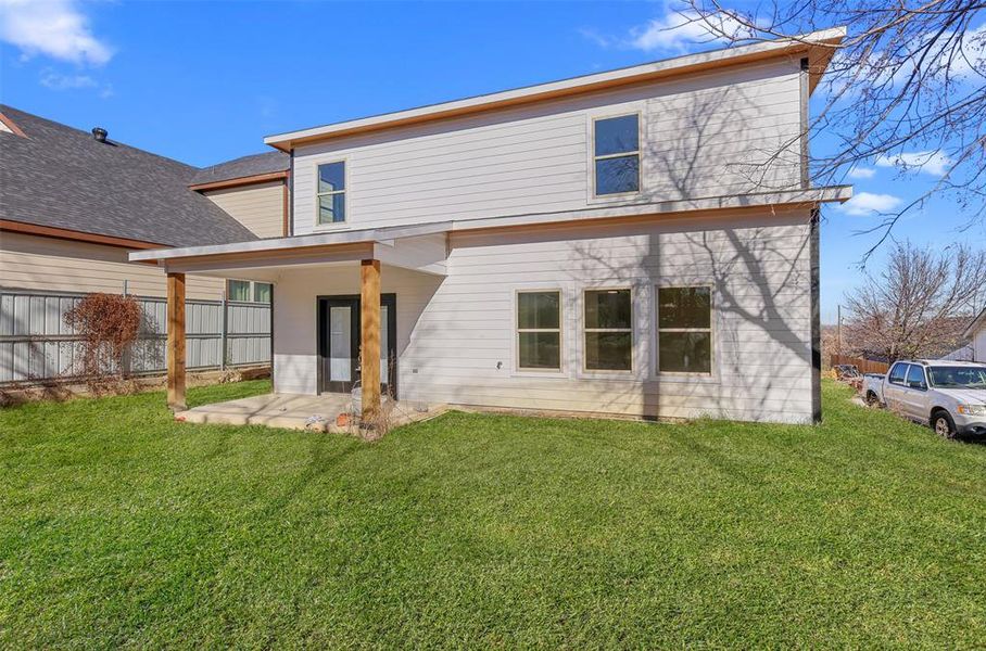 Exterior details and patio area of a home in , Fort Worth (Image 3).