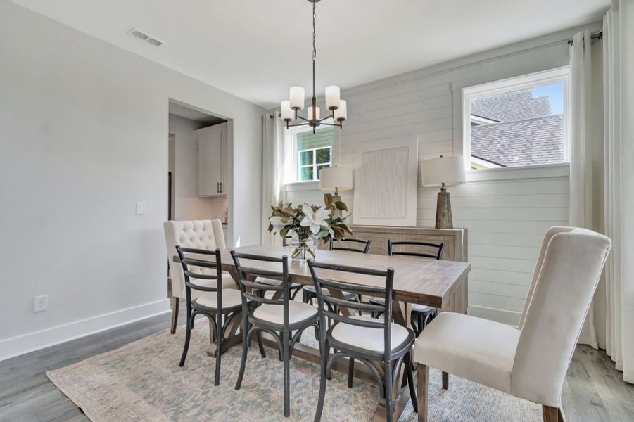 Representative furnished interior of a home built from the Mitchell by Beazer Homes in Stonewood Estates, Durham (Image 6).