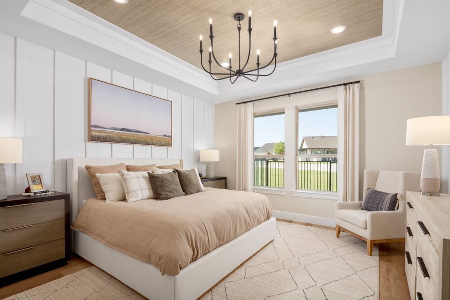 Representative furnished interior of a home built from the Torino by Ladera Texas in Ladera at The Reserve, Mansfield (Image 30). Representative furnished interior of a home built from the Torino by Ladera Texas in Ladera at The Reserve, Mansfield (Image 30).