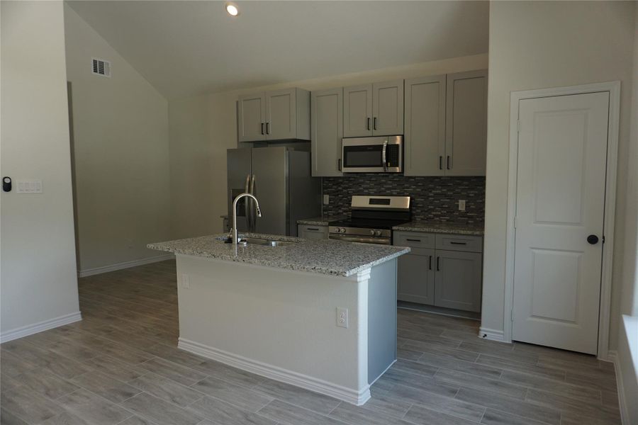 Furnished interior view inside a new home in , Willis (Image 6). Furnished interior view inside a new home in , Willis (Image 6).