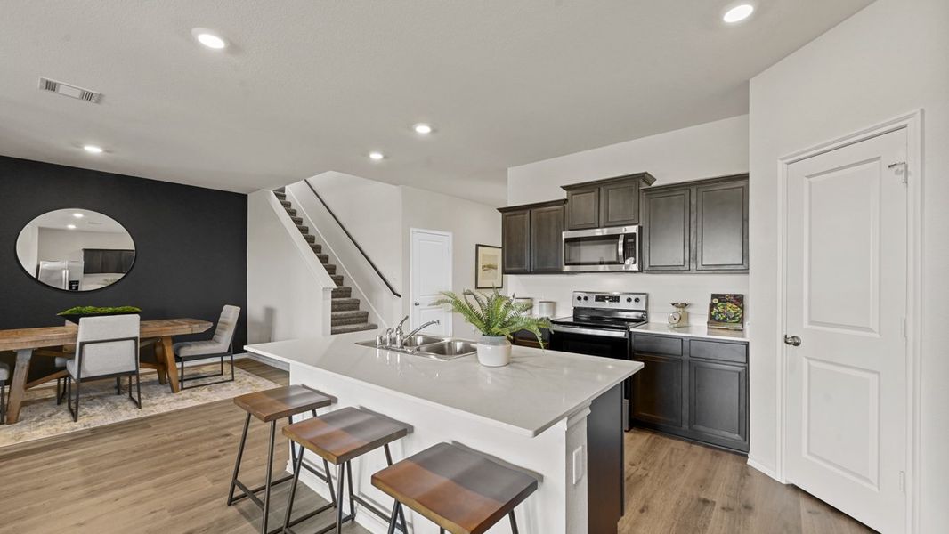 Furnished interior view inside a new home in Waverly Estates, Josephine (Image 23).