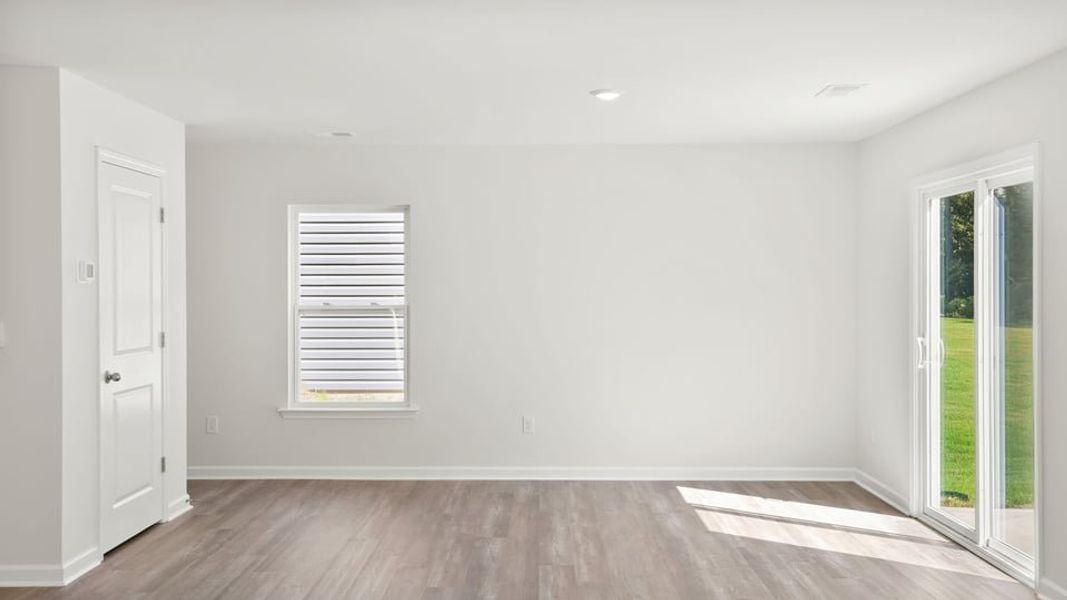 Spacious, unfurnished interior of a new home in Durbin Meadows, Fountain Inn (Image 18). Spacious, unfurnished interior of a new home in Durbin Meadows, Fountain Inn (Image 18).