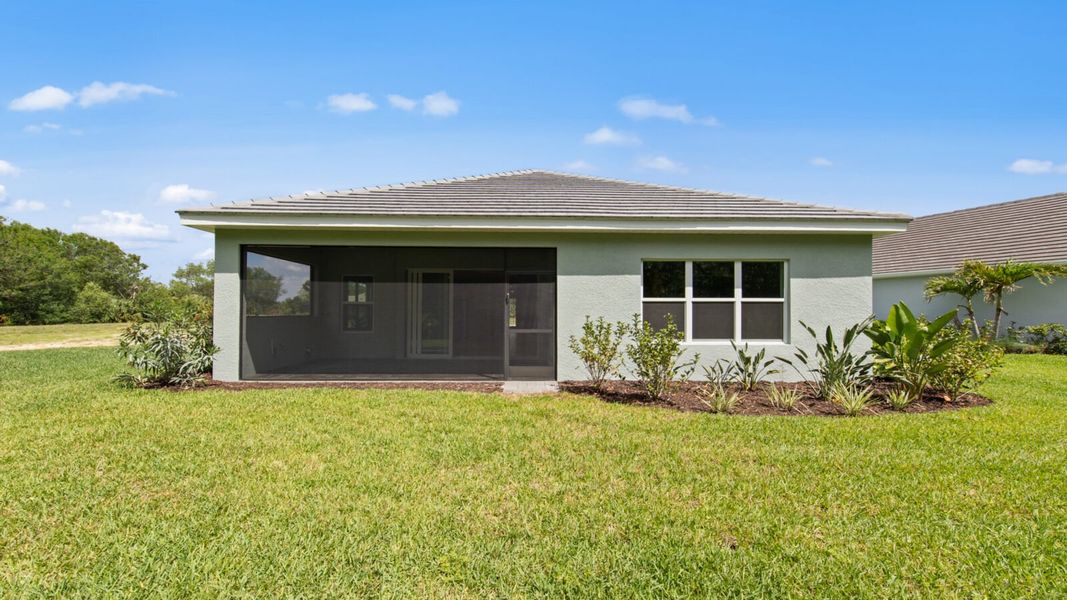 Exterior details and patio area of a home in Verandah, Fort Myers (Image 23).