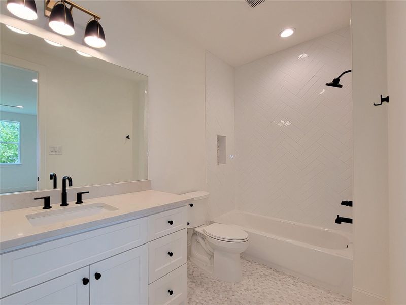 Furnished interior view inside a new home in , Houston (Image 11). Furnished interior view inside a new home in , Houston (Image 11).