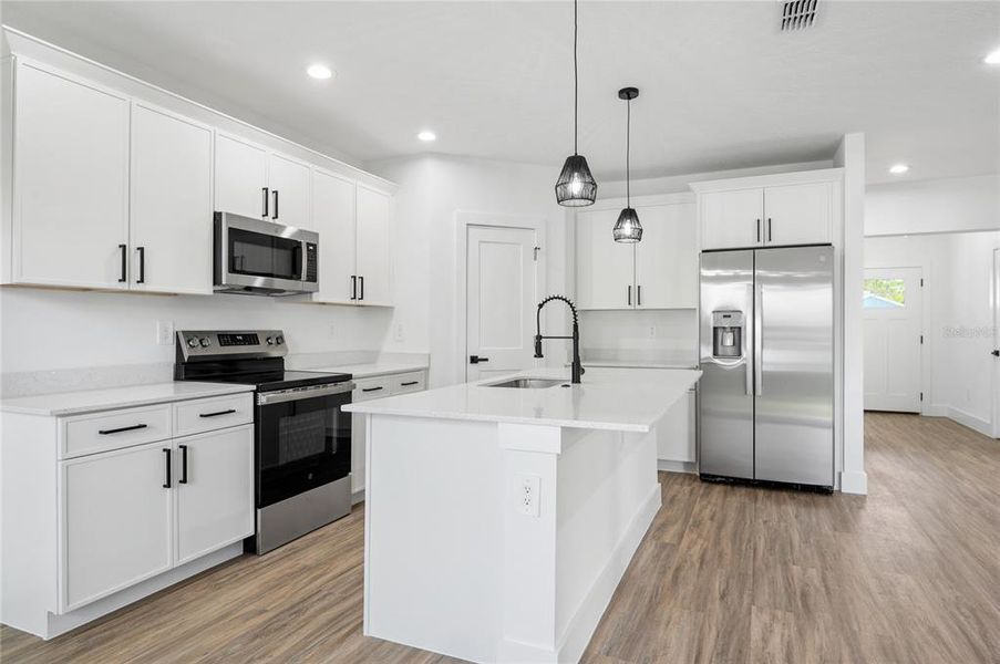 Furnished interior view inside a new home in , Deltona (Image 8).