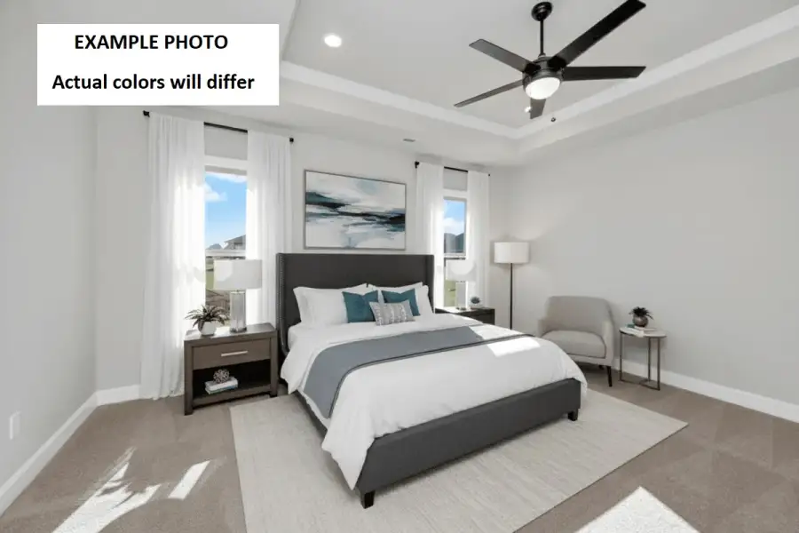 Furnished interior view inside a new home in Houston Place, Crestview (Image 6).
