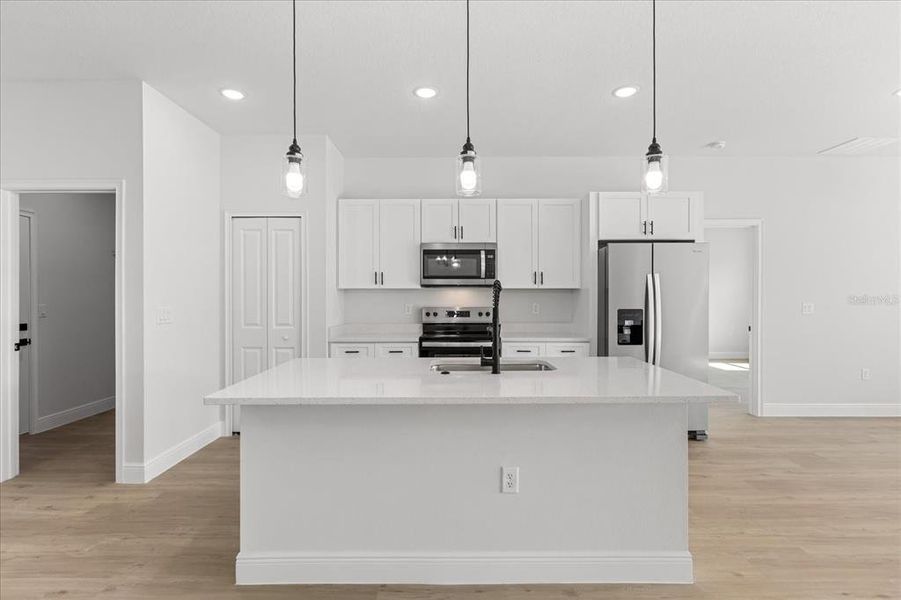Furnished interior view inside a new home in , Ocala (Image 12).