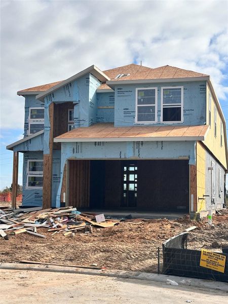In-progress construction of a new home in Meridiana 40', 65', Iowa Colony, TX (Image 2). In-progress construction of a new home in Meridiana 40', 65', Iowa Colony, TX (Image 2).
