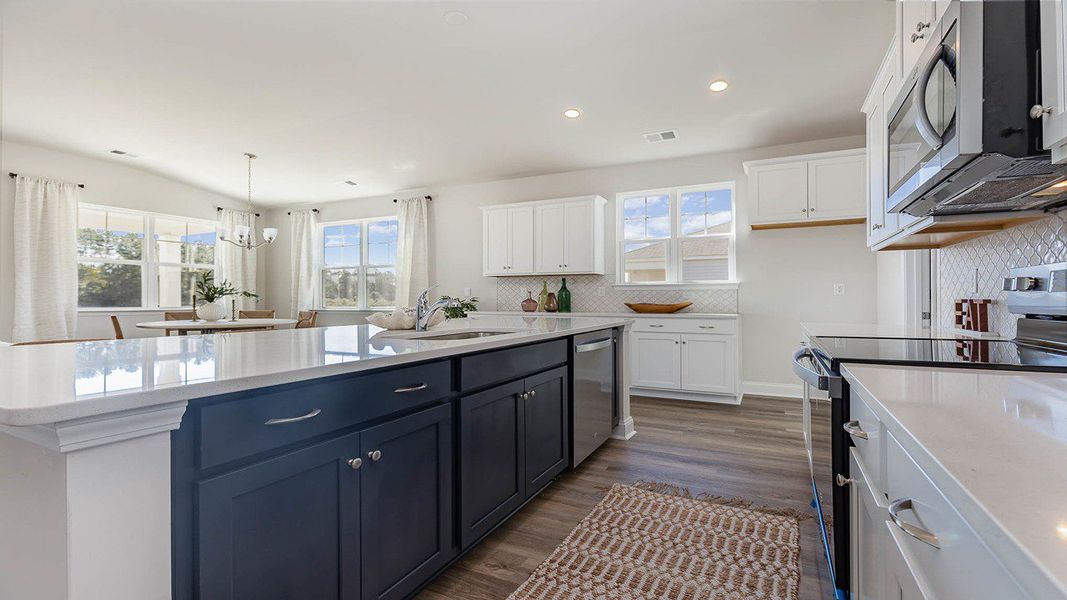 Furnished interior view inside a new home in Auberon Woods, Conway (Image 6).