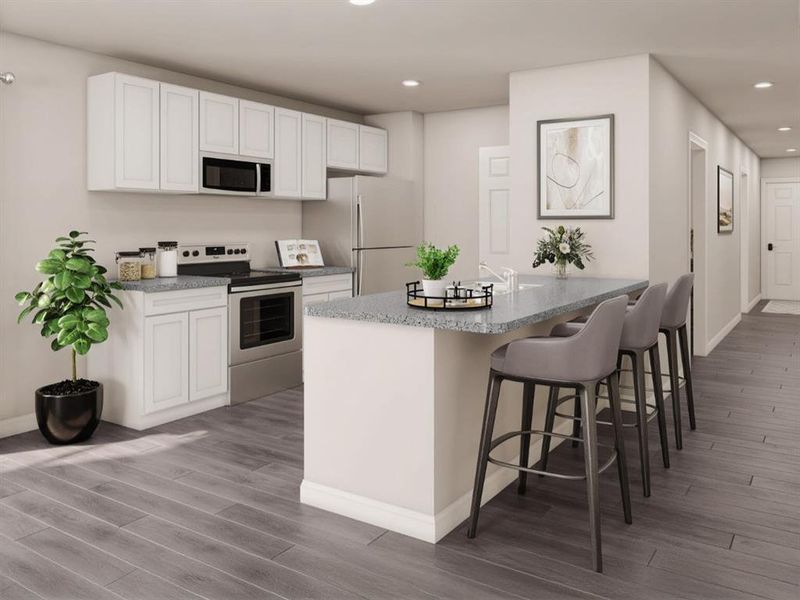 Furnished interior view inside a new home in Victory Estates, Mabank (Image 13).