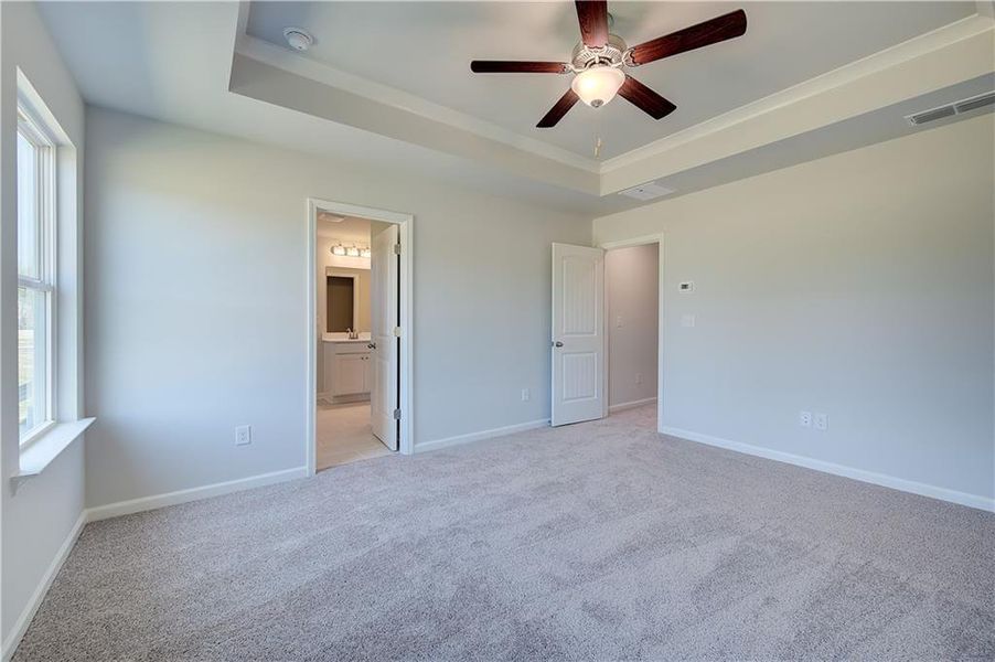 Spacious, unfurnished interior of a new home in Langley Overlook, Loganville (Image 26).