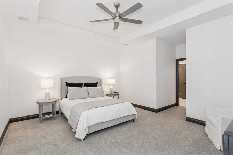 Furnished interior view inside a new home in The Courtyards at Jacobs Farm, Wichita (Image 13).