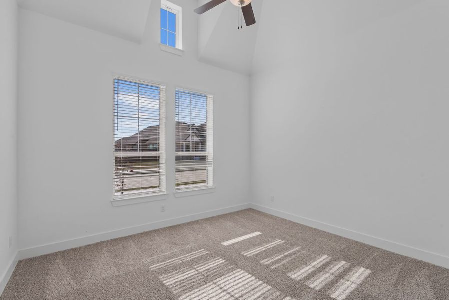Representative unfurnished interior of a home built from the St Andrews by Chesmar Homes in Riceland Alley Loads, Mont Belvieu (Image 23).