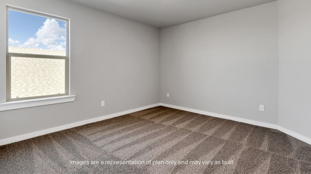 Spacious, unfurnished interior of a new home in Viridian, Lubbock (Image 24).