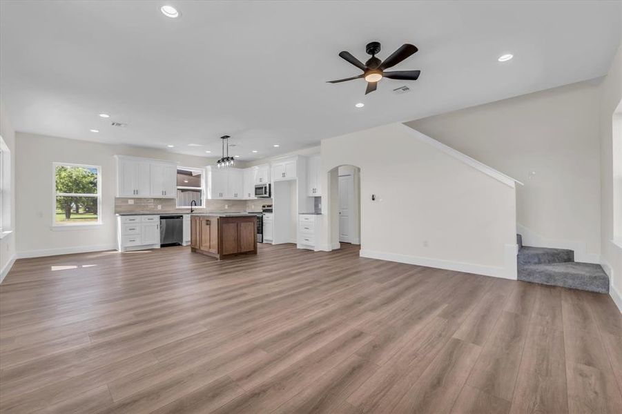 Spacious, unfurnished interior of a new home in , Elm Mott (Image 15). Spacious, unfurnished interior of a new home in , Elm Mott (Image 15).