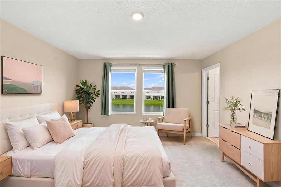 Furnished interior view inside a new home in , Kissimmee (Image 33).