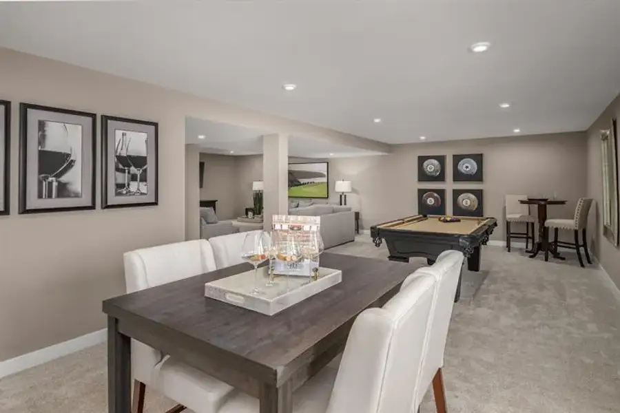 Furnished interior view inside a new home in Eagles Crest, Commerce (Image 32).