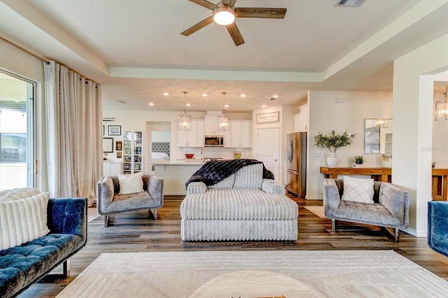 Furnished interior view inside a new home in Archers Mill, Ormond Beach (Image 65).