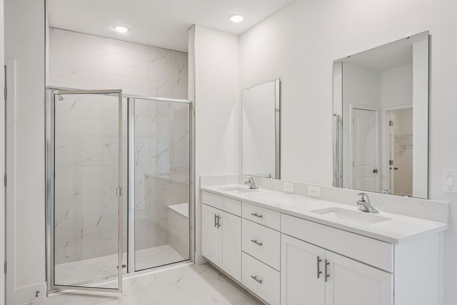 Furnished interior view inside a new home in Eden Crest, Apopka (Image 10).