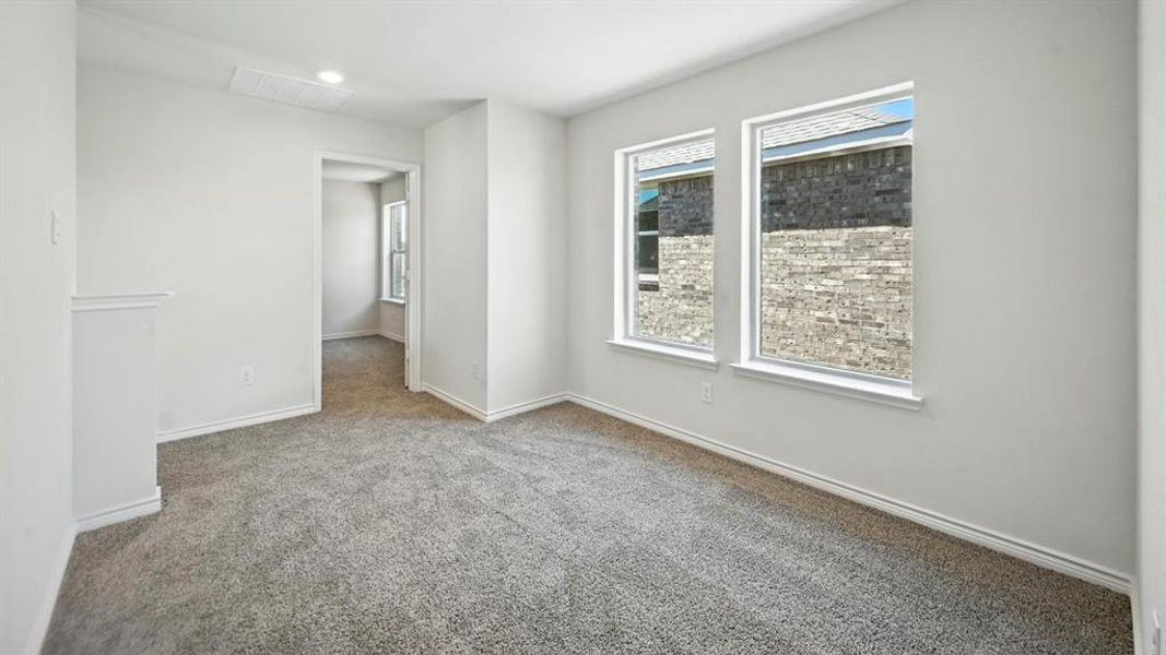 Spacious, unfurnished interior of a new home in The Woods at Lindsey Place, Anna (Image 27). Spacious, unfurnished interior of a new home in The Woods at Lindsey Place, Anna (Image 27).