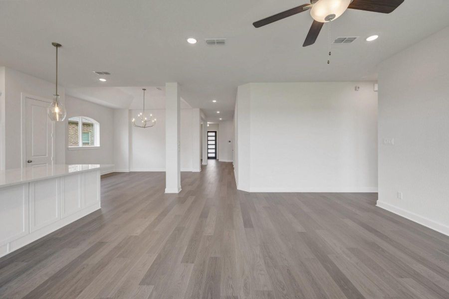 Spacious, unfurnished interior of a new home in Brookewater - Ascent Collection, Rosenberg (Image 29).