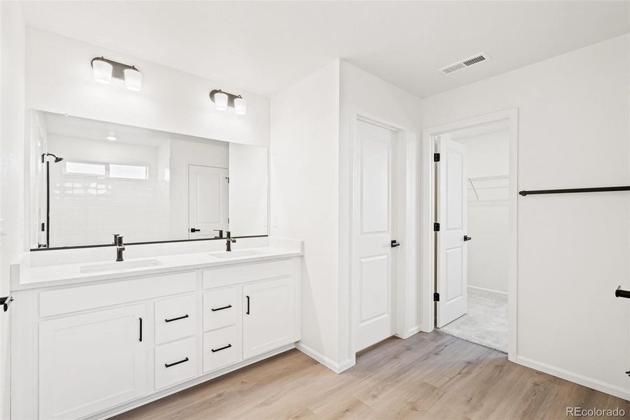 Furnished interior view inside a new home in The Nest Classic at Canyon Creek, Erie (Image 9).