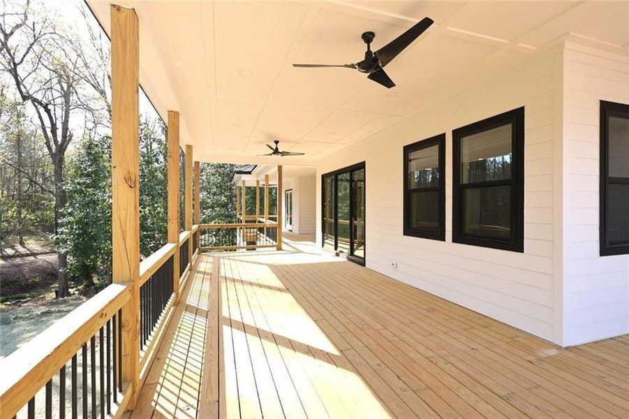 Exterior details and patio area of a home in , Mableton (Image 22).