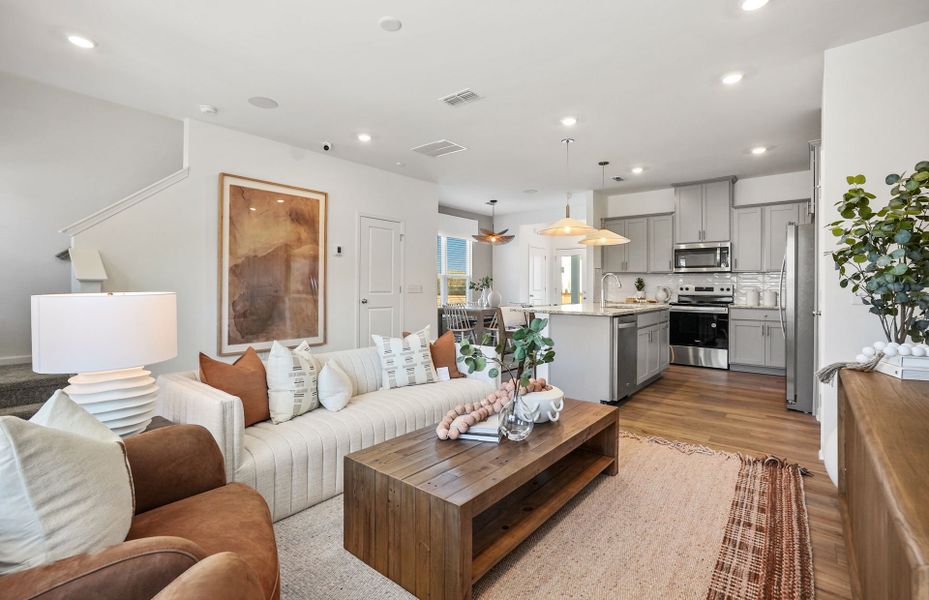 Furnished interior view inside a new home in Riverstone, Monroe (Image 30).