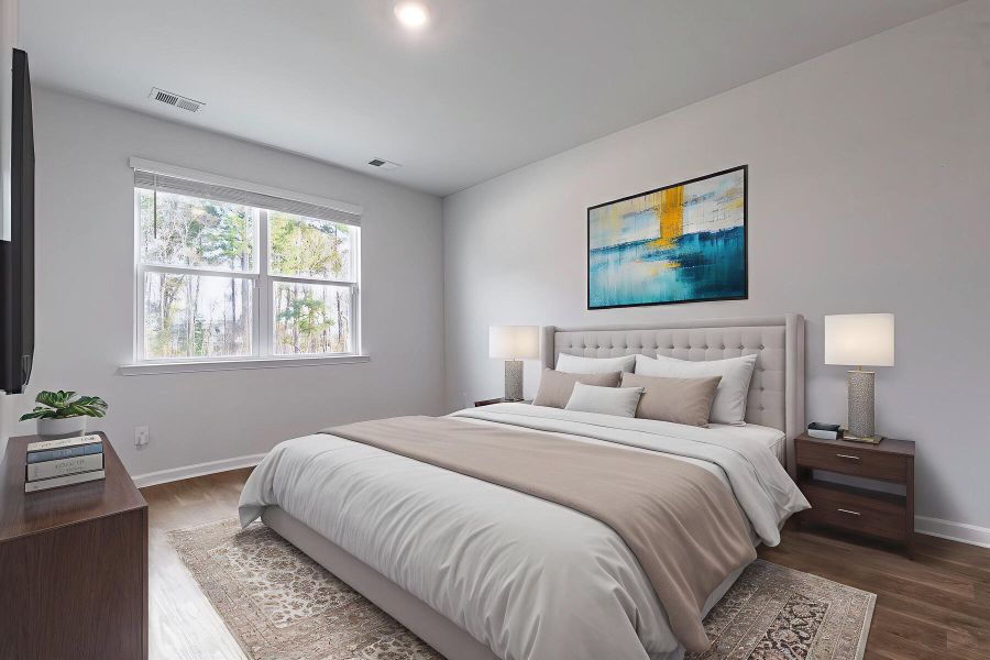 Furnished interior view inside a new home in , Summerville (Image 11).