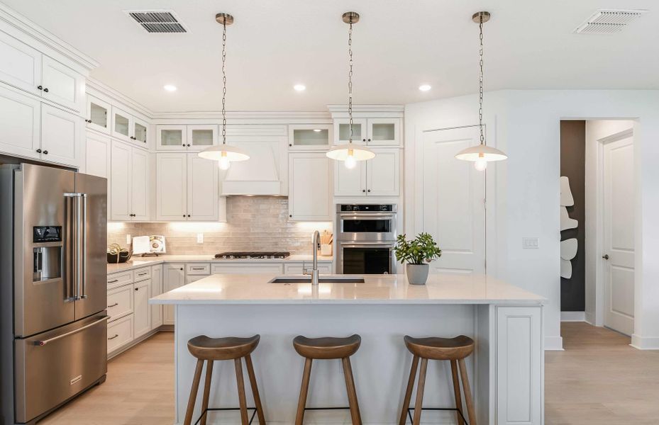 Furnished interior view inside a new home in Riverwood, Zephyrhills (Image 18).