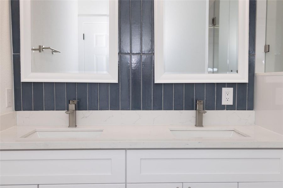 Primary Bedroom Bathroom Duel Sink