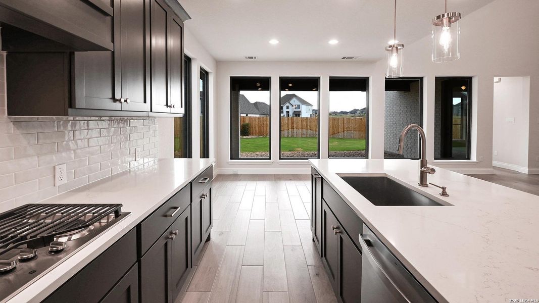 Furnished interior view inside a new home in Legacy at Lake Dunlap, New Braunfels (Image 10).