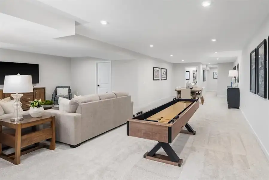 Furnished interior view inside a new home in Newberry 55+ Villas, McDonough (Image 28).