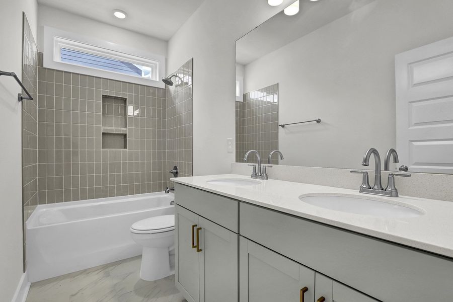 Furnished interior view inside a new home in East Wynd, Hampstead (Image 13). Furnished interior view inside a new home in East Wynd, Hampstead (Image 13).