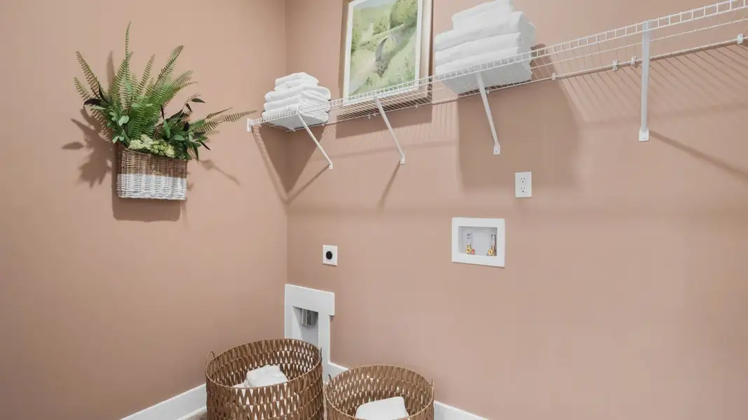 Representative furnished interior of a home built from the Augusta by DRB Homes in Woodglen, Piedmont (Image 28).