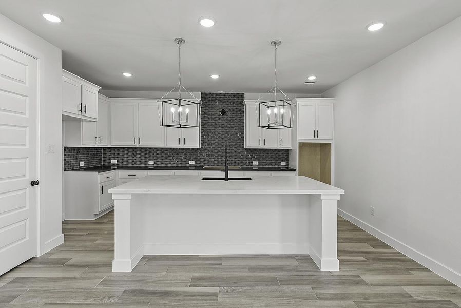Furnished interior view inside a new home in Candela, Richmond (Image 5). Furnished interior view inside a new home in Candela, Richmond (Image 5).
