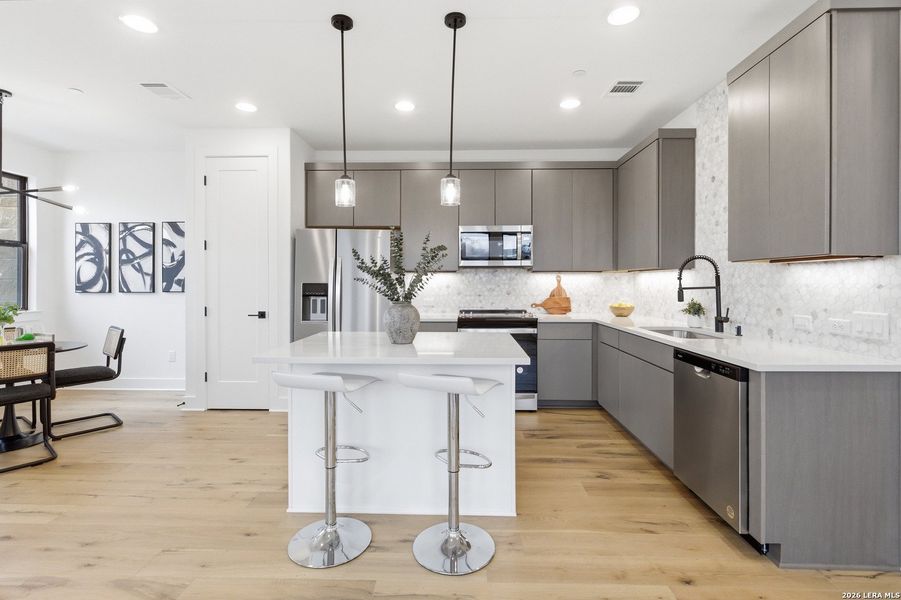 Furnished interior view inside a new home in , Austin (Image 18).