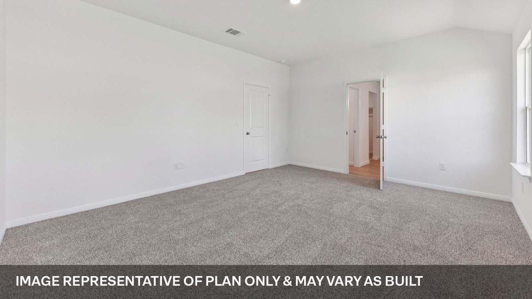 Spacious, unfurnished interior of a new home in Carillon, Manor (Image 24).