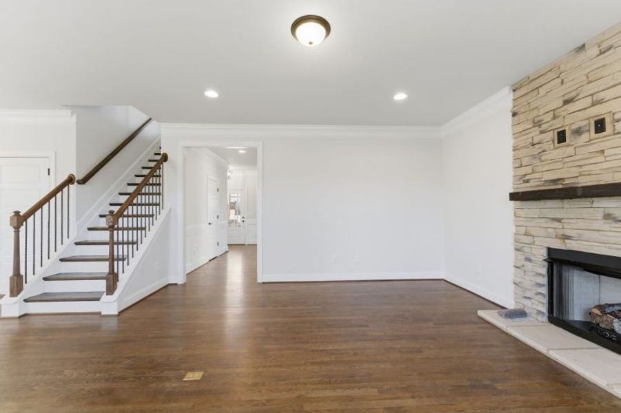 Spacious, unfurnished interior of a new home in Blacksmith, Stokesdale (Image 59).