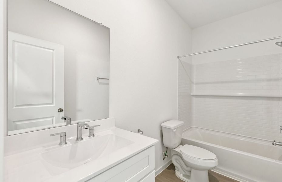 Furnished interior view inside a new home in Mavera, Conroe (Image 5).