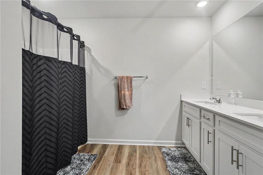 Furnished interior view inside a new home in , Atlanta (Image 15).