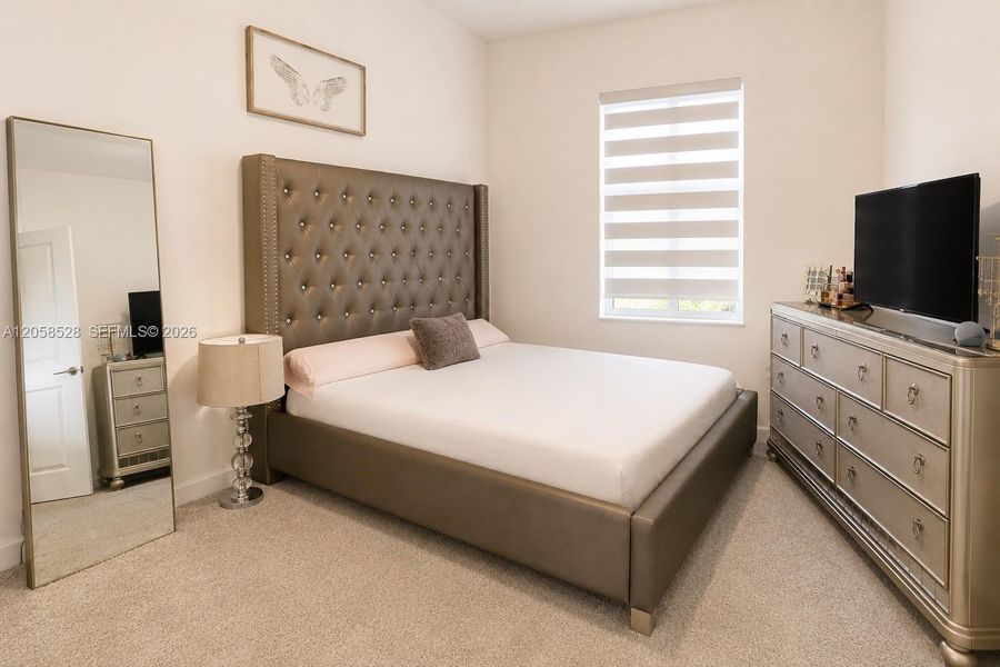 Furnished interior view inside a new home in , Miami (Image 11). Furnished interior view inside a new home in , Miami (Image 11).