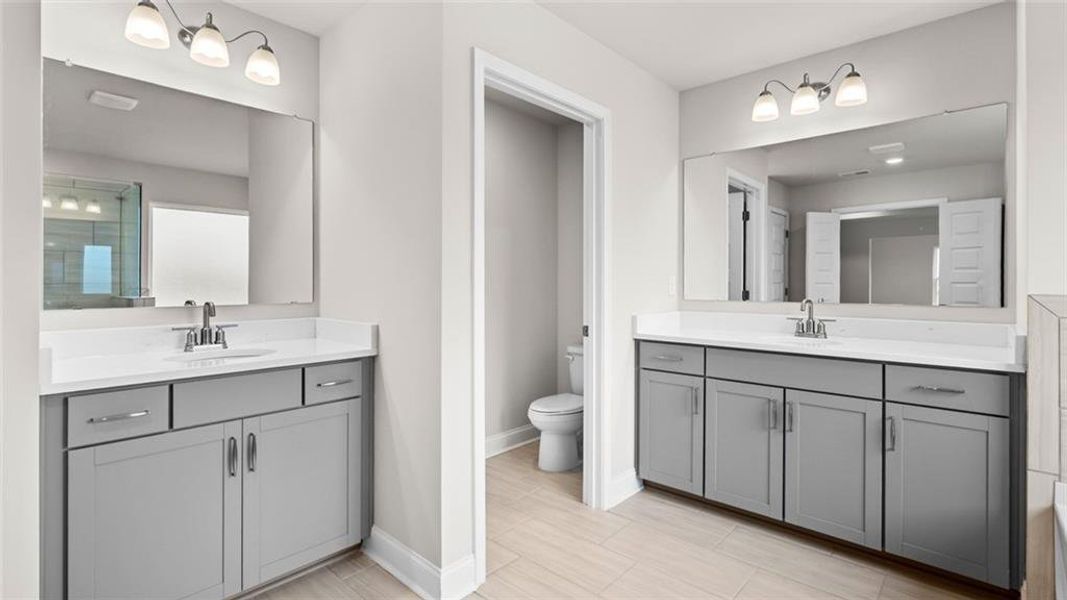 Furnished interior view inside a new home in Westland, Bogart (Image 6).