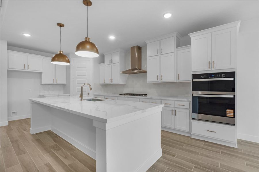 Furnished interior view inside a new home in Bridgeland, Cypress (Image 7).