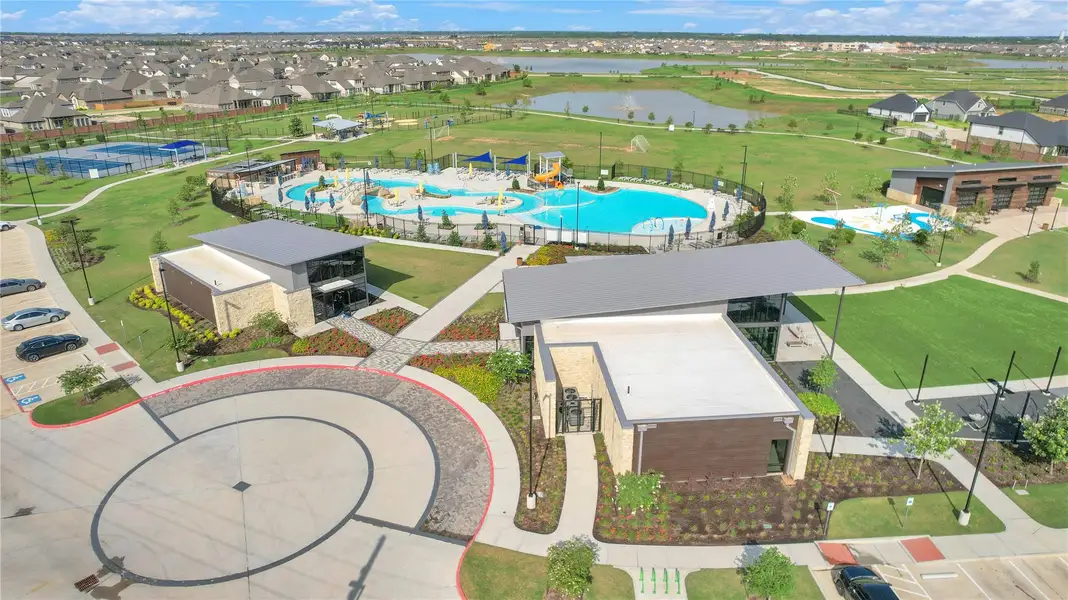 Corner Park, work out facility, tennis court, dog park