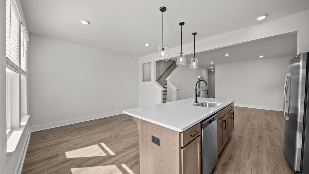 Furnished interior view inside a new home in Tyger Ridge, Moore (Image 10).